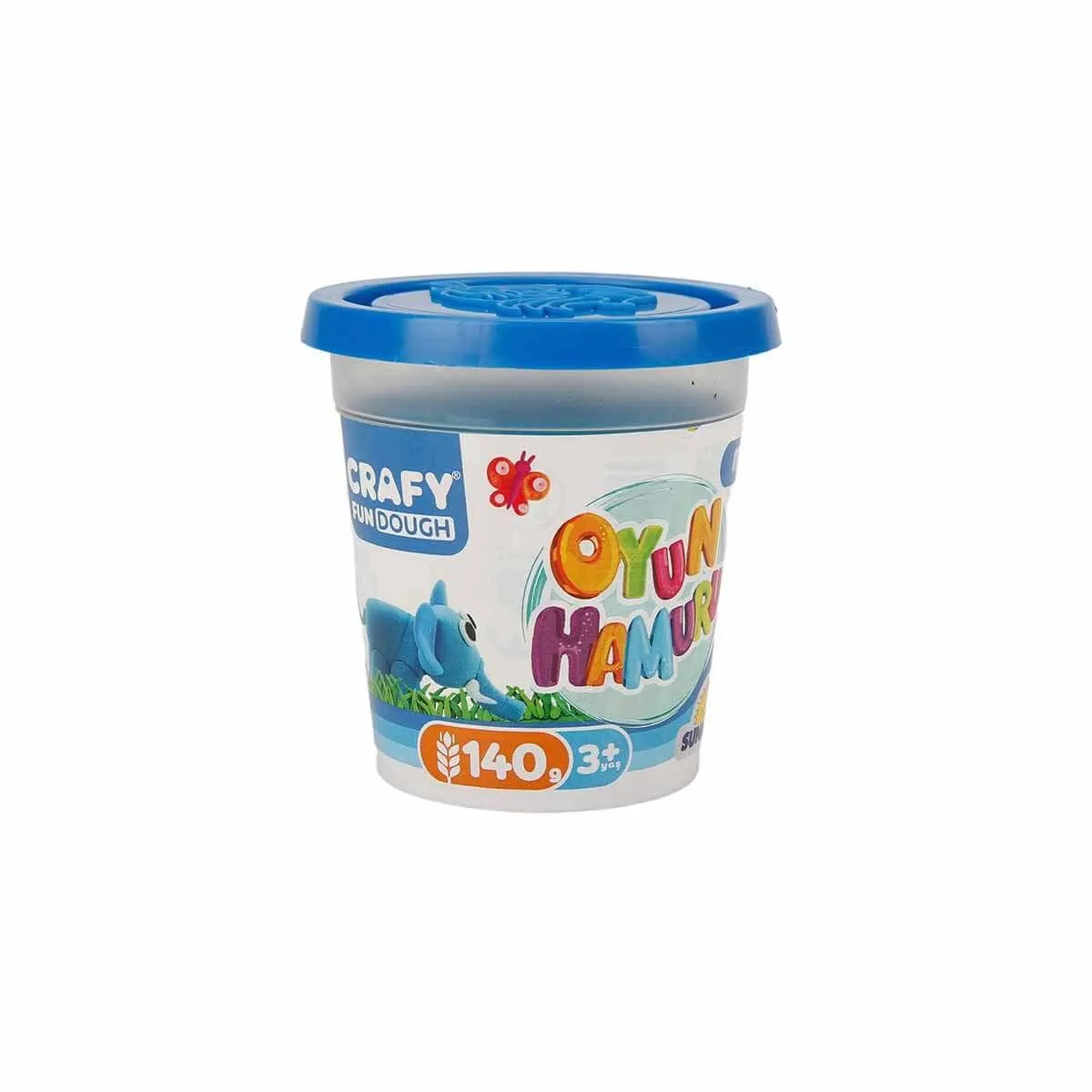 Crafy 4'lü Oyun Hamuru 560 gr. — görsel 4