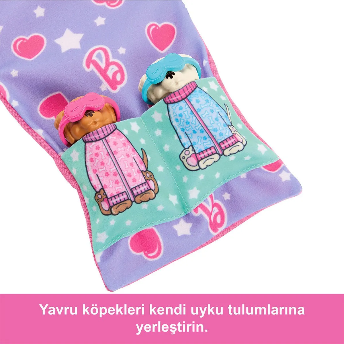 Barbie Pijama Partisi ve Köpekçikleri Oyun Seti — görsel 5