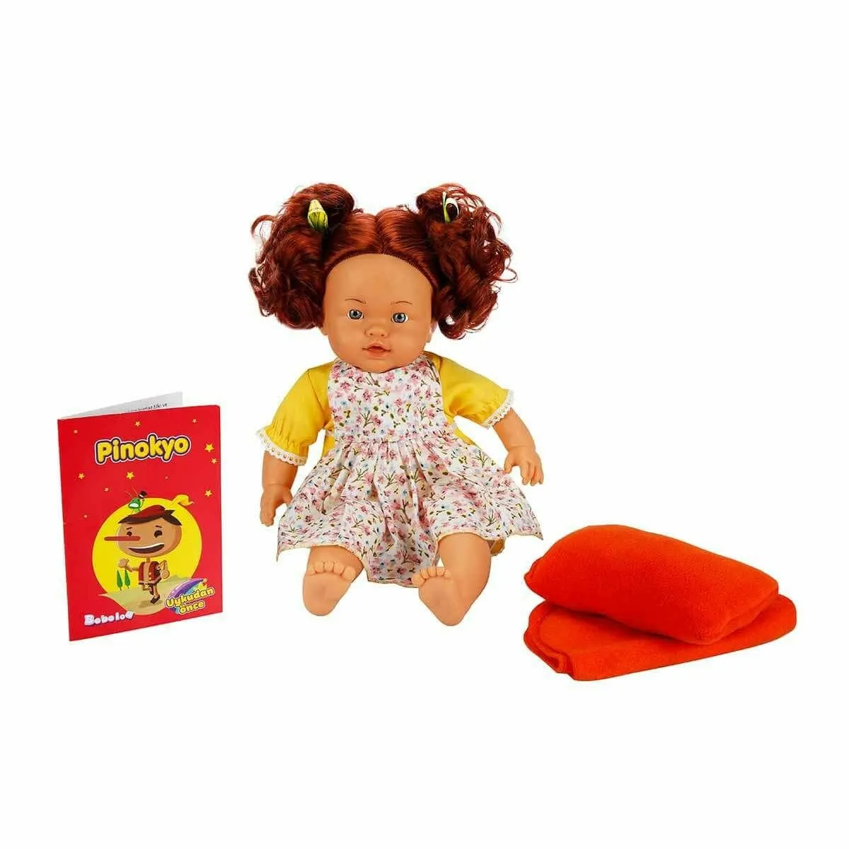 Bebelou Pinokyo Masal Anlatan Peluş Uyku Arkadaşı 40 cm — görsel 2