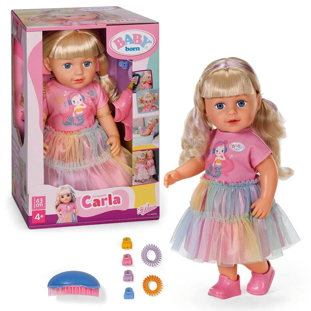 Baby Born Kız Kardeş Bebek Carla 43 cm