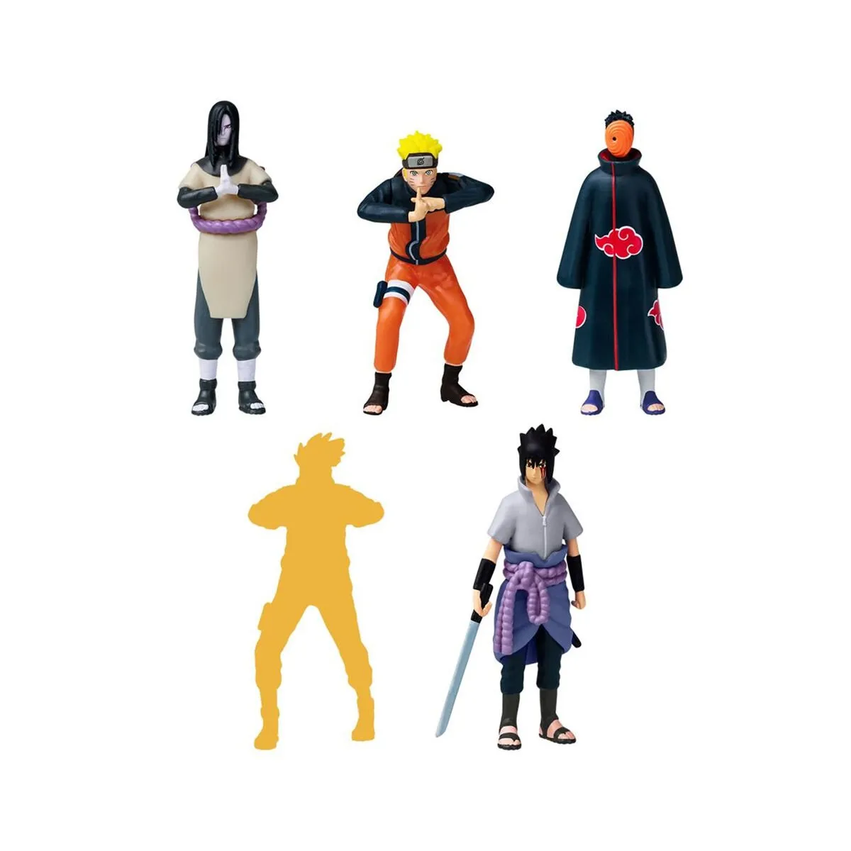 PMI/NSH2040S Naruto 5Lİ Koleksiyon Figür Seti Asorti — görsel 4