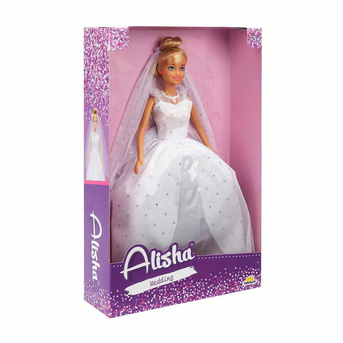 Gelinlikli Manken Bebek Alisha 29 cm — görsel 3