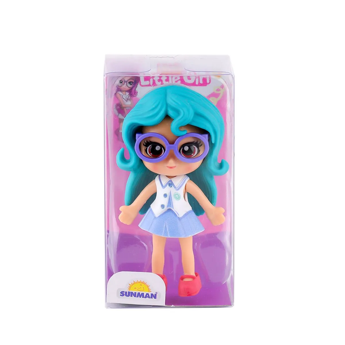 Sunman Lovely Little Girl Bebek 9-10 cm — görsel 2