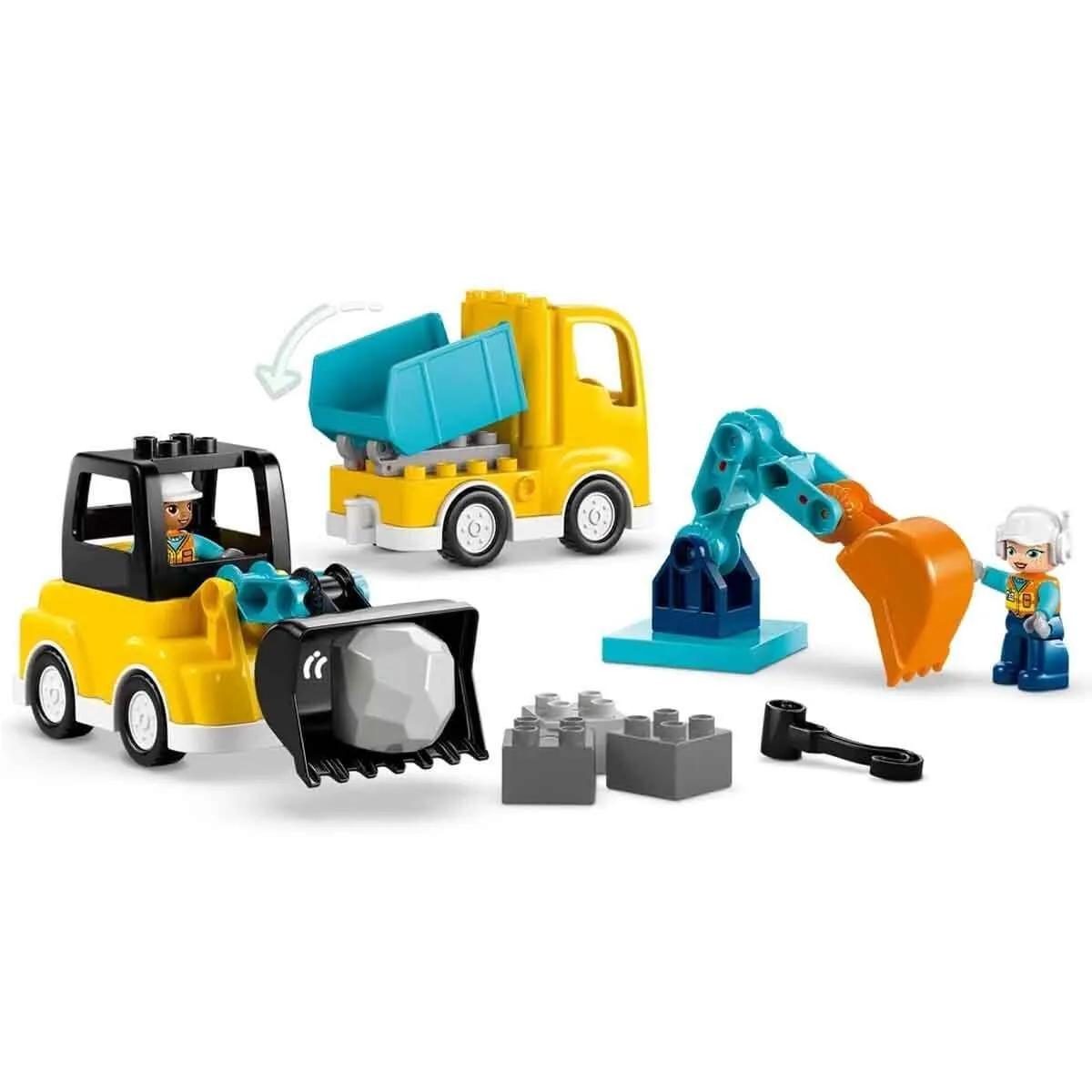 Lego Duplo 3ü1 arada İnşaat Araçları 22 parça +2 yaş — görsel 2