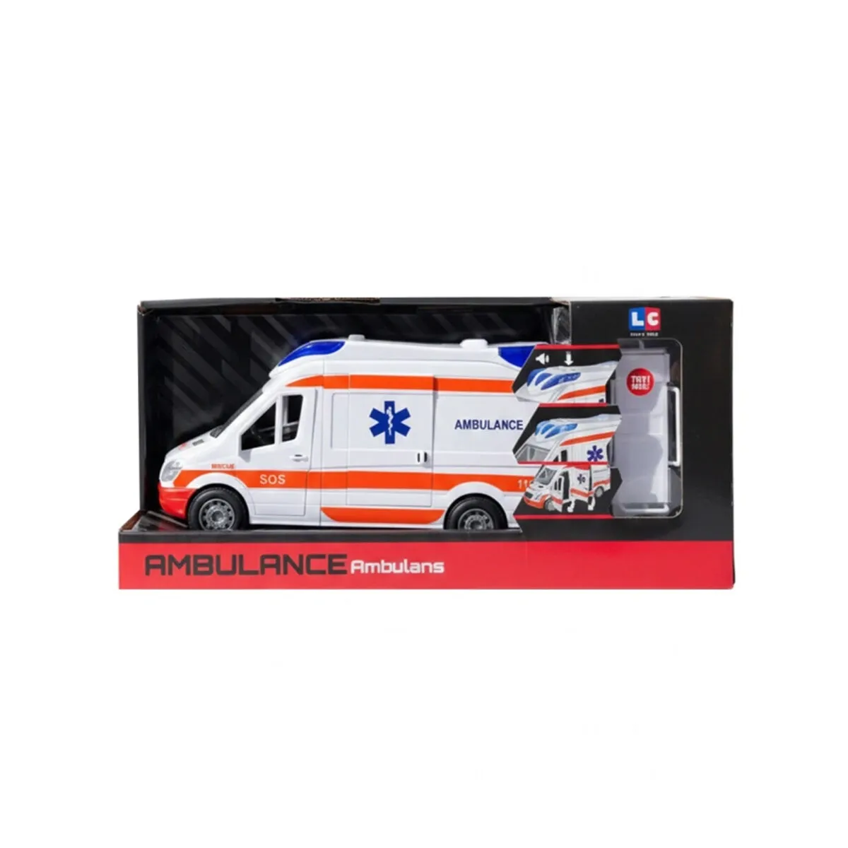 Lets Drive Sesli ve Işıklı Ambulans — görsel 5