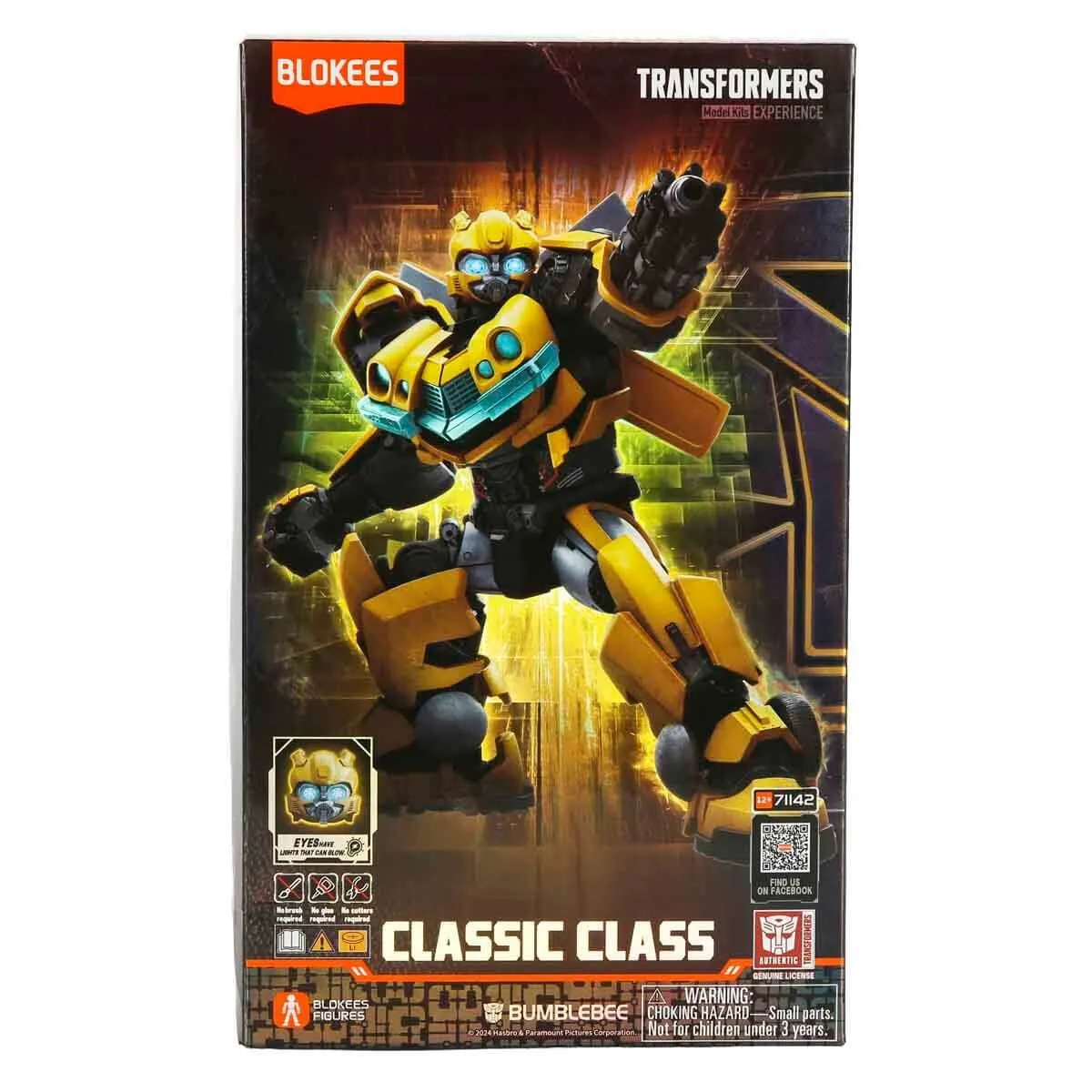 Transformers Classic Class 02 Bumblebee Işıklı Blokees Yapım Seti — görsel 4