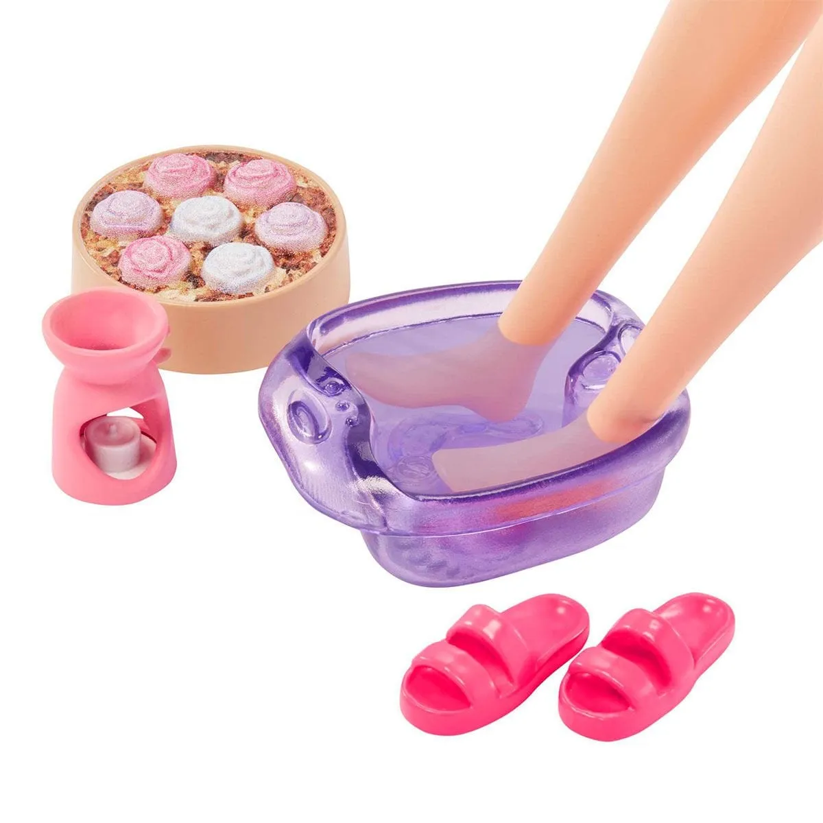Barbie Wellness - Spa Günü Sarışın Bebek — görsel 6