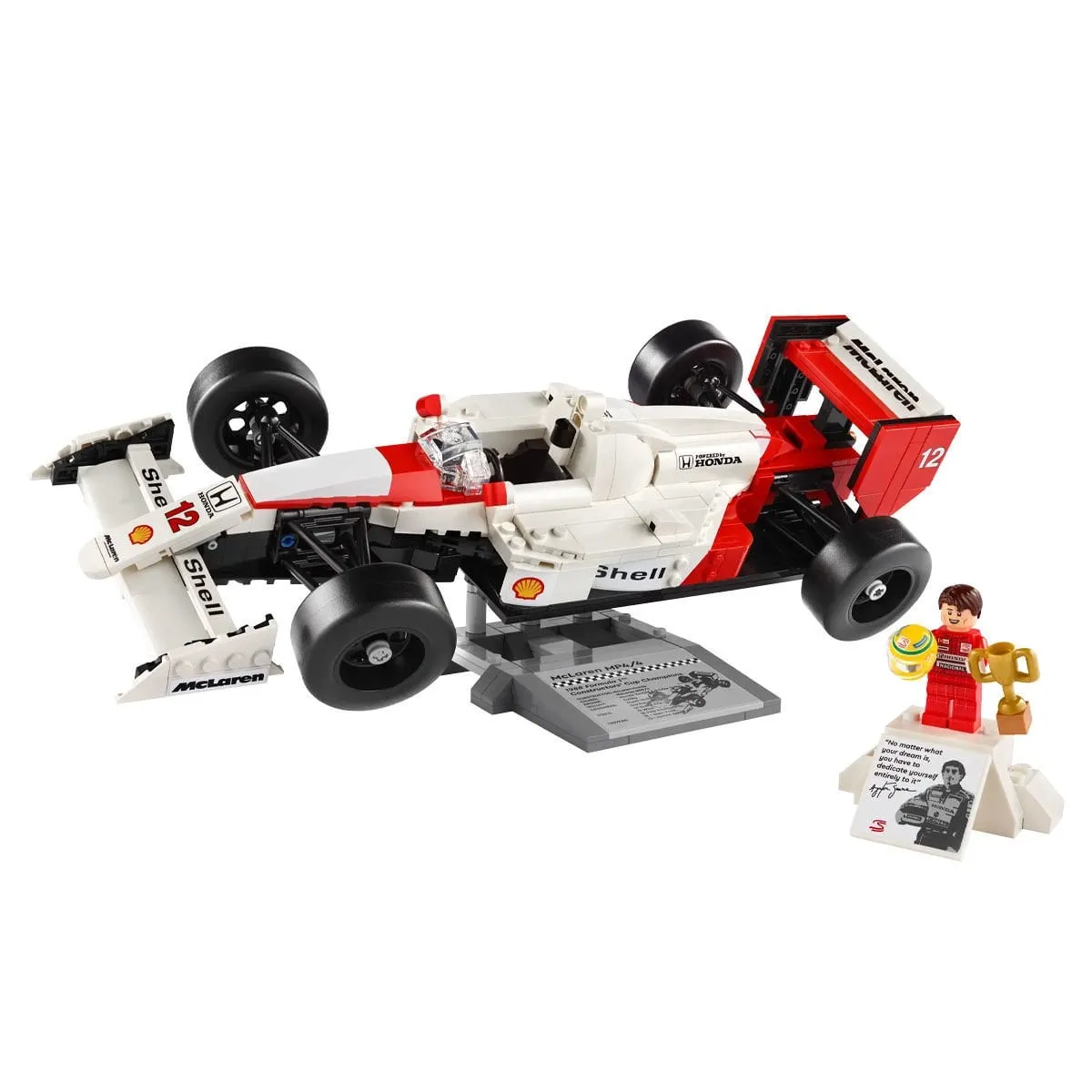 Lego icons - McLaren MP4/4 ve Ayrton Senna 693 parça +18 yaş — görsel 2