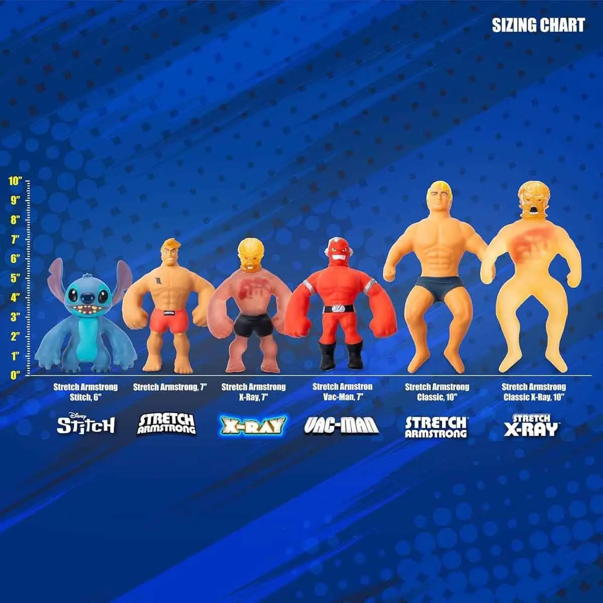 Figür Strech Armstrong Retro 25CM — görsel 6