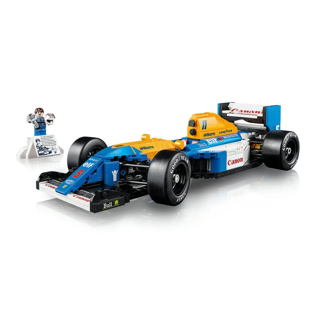 Lego icons Williams Racing FW14B ve Nigel Mansell 10353 parça +18 yaş — görsel 2
