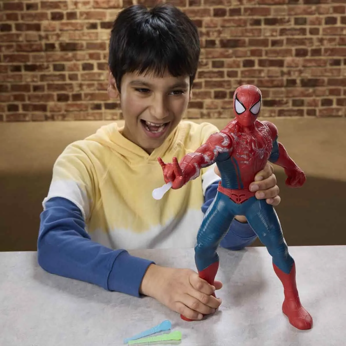 G3408 Spider-Man Aksiyon Figürü - Sesli ve Işıklı Brand New Day — görsel 5