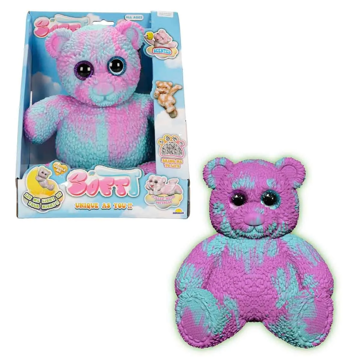 Figür Softt Bear Deluxe Karanlıkta Parlayan — görsel 4