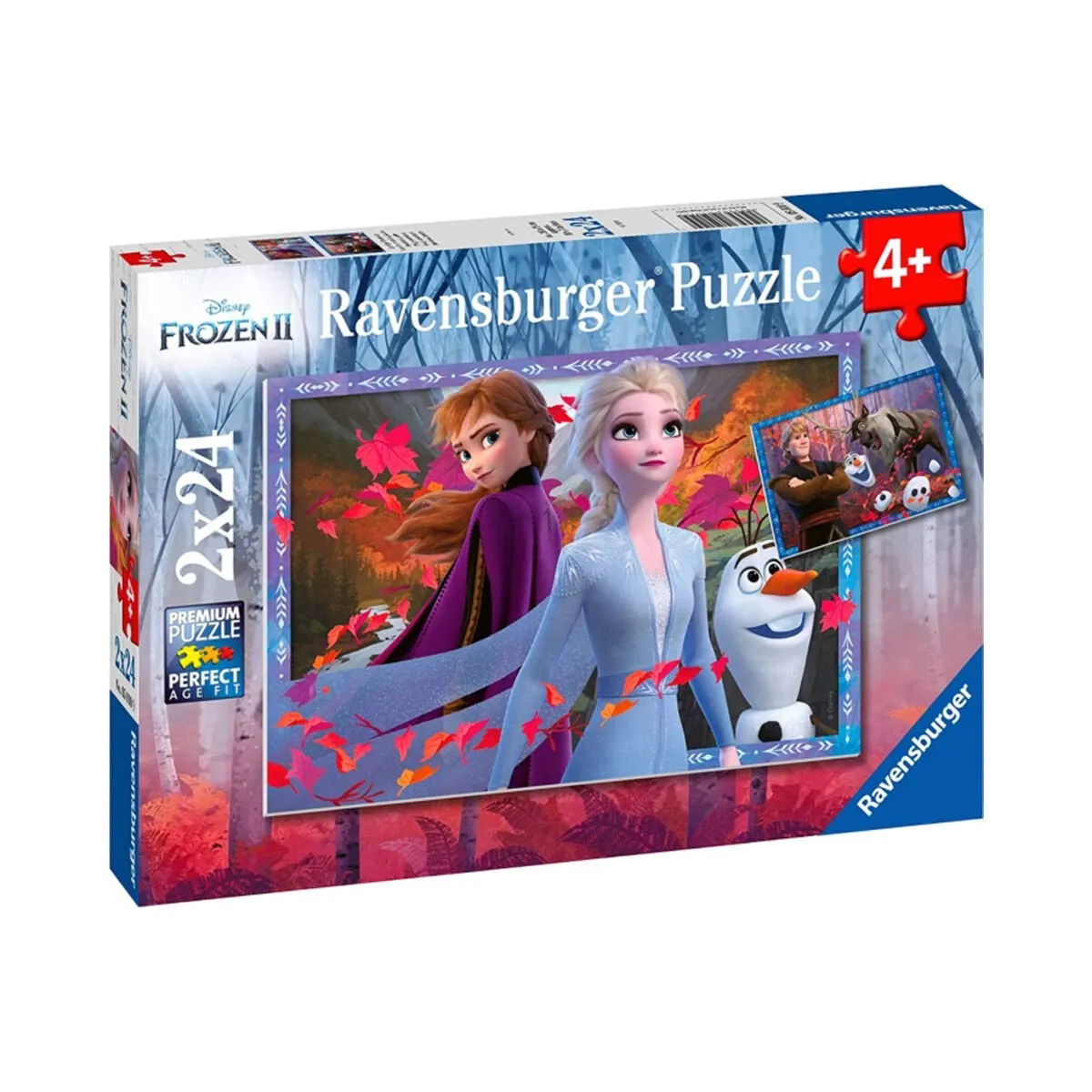 Frozen II 2x24 parça Ravensburger Puzzle