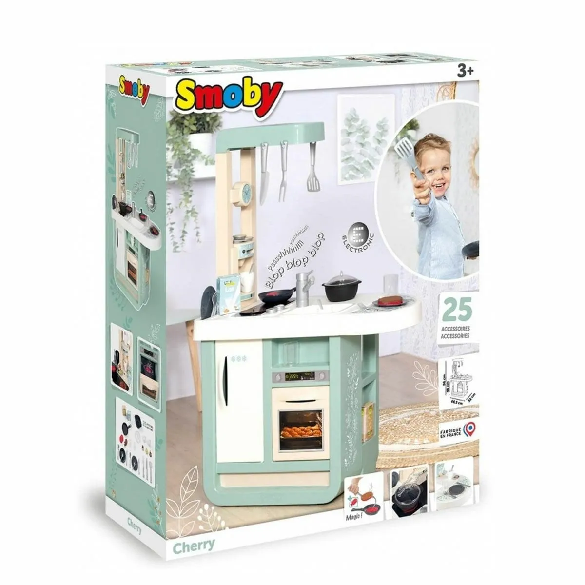 Smoby Cherry Kitchen Mutfak Oyun Seti