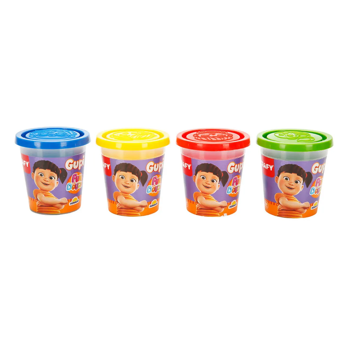 Gupi 4'lü Oyun Hamuru Seti 4x120gr — görsel 2