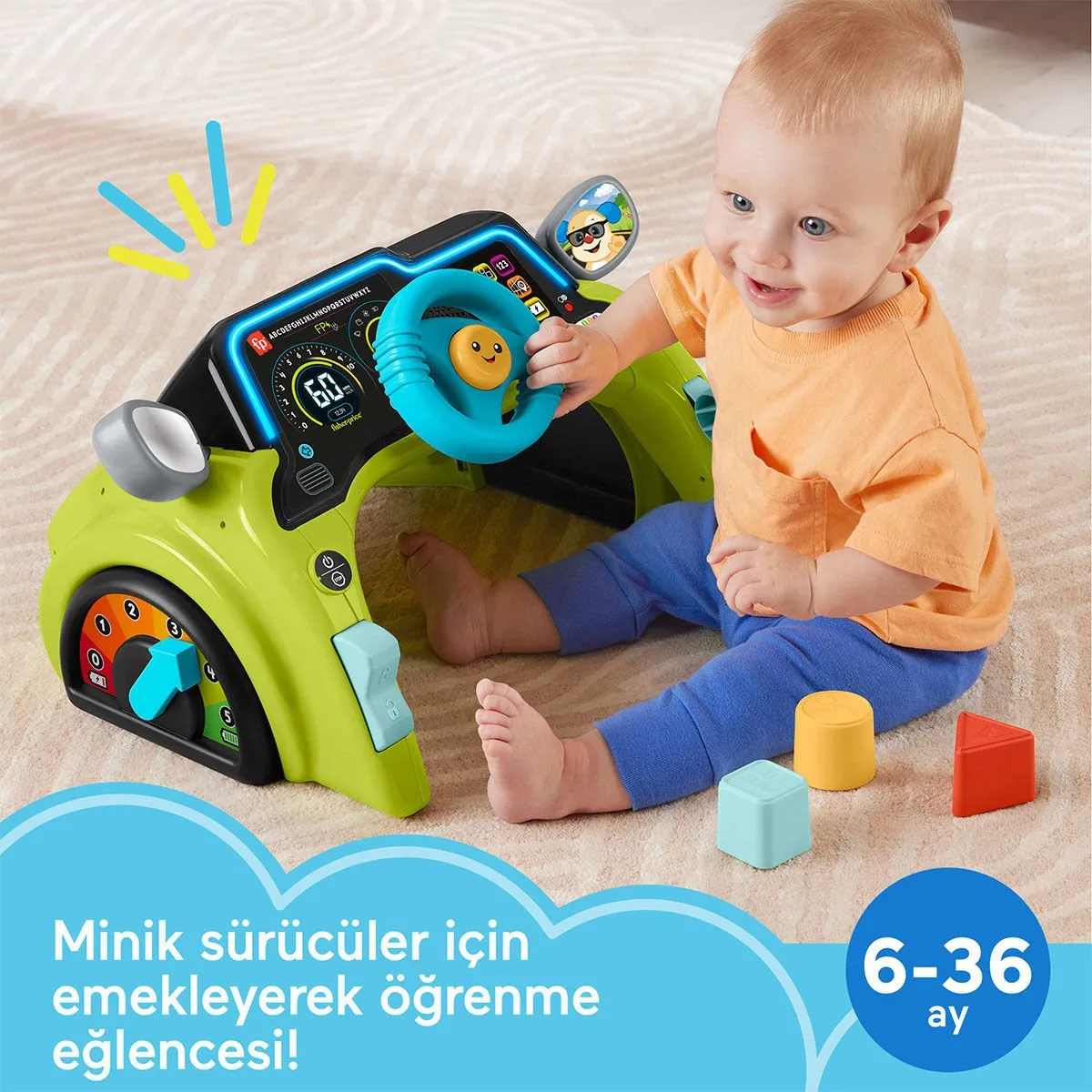 HYR91 Fisher-Price LnL İlk Arabam — görsel 2
