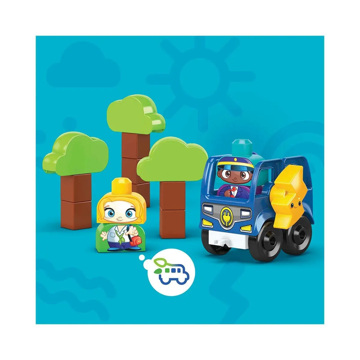 MEGA BLOKS® Doğa Dostu Otobüs Seti 36 parça +1 yaş — görsel 4