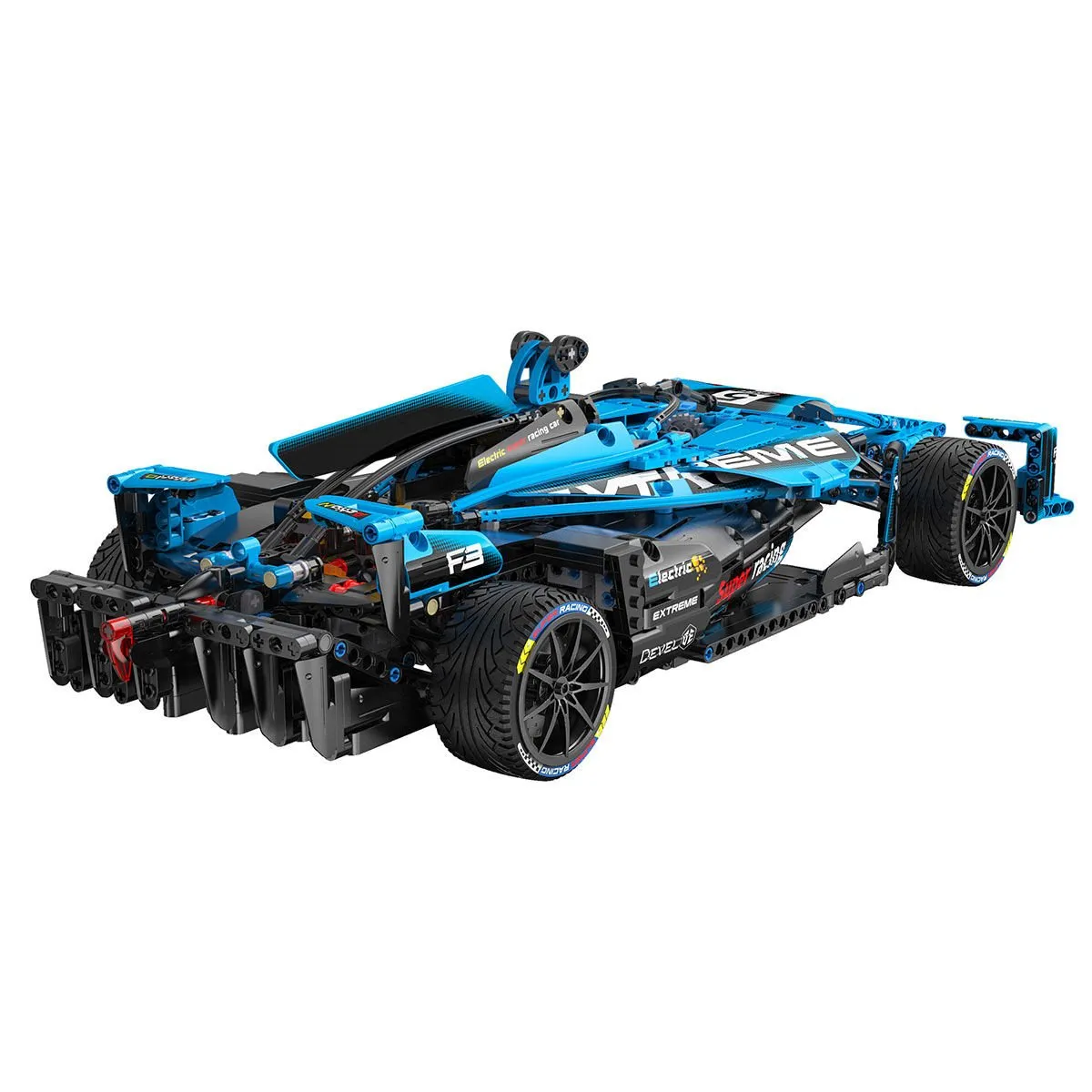 Cada Electric Racing Super Car Blok Seti 1667 Parça — görsel 4