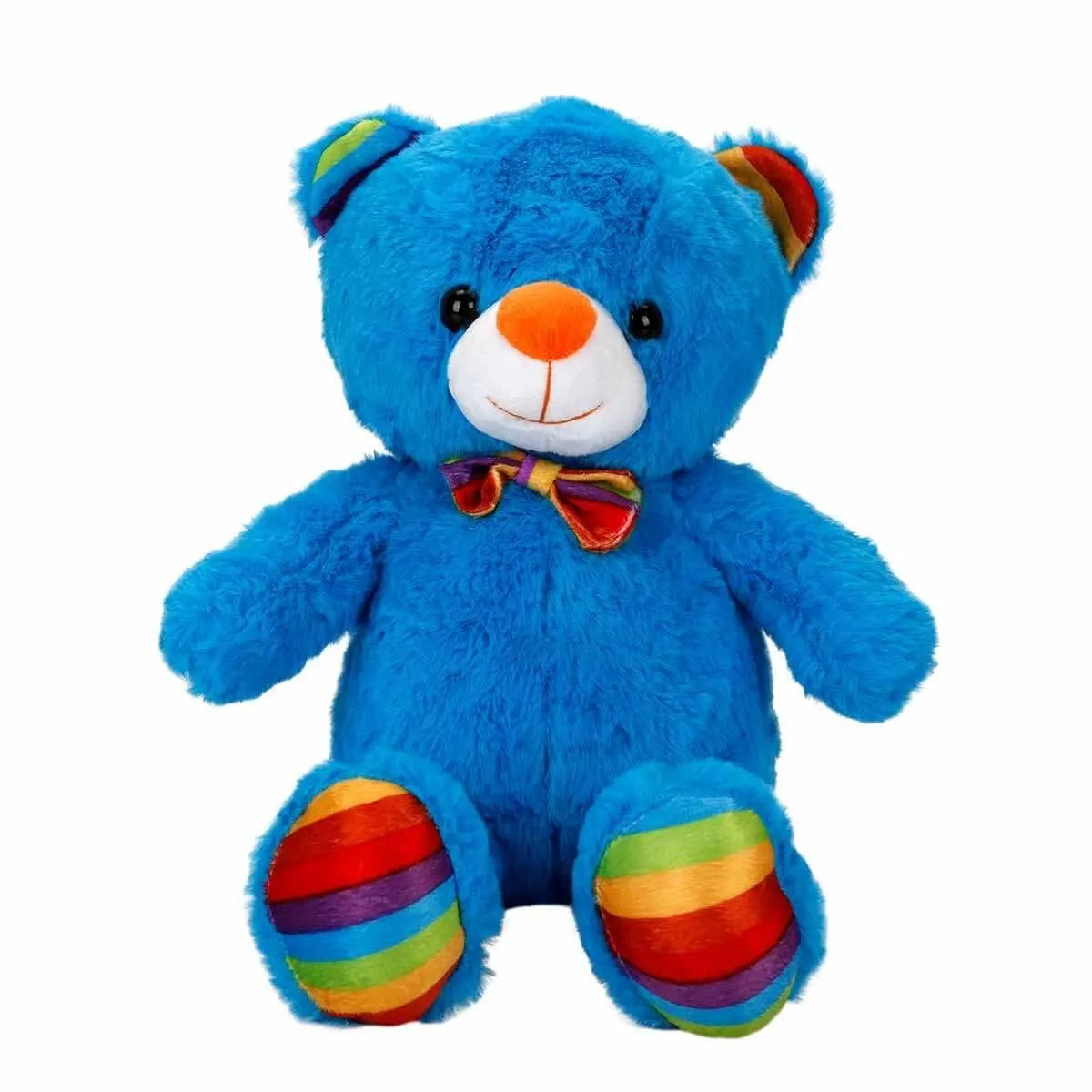 Sunman Kurdeleli Renkli Peluş Ayı 30 cm — görsel 3