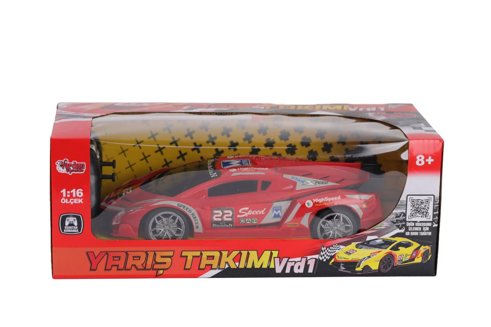 Uk Ff Şarjlı 1 16 Desenli Yarış