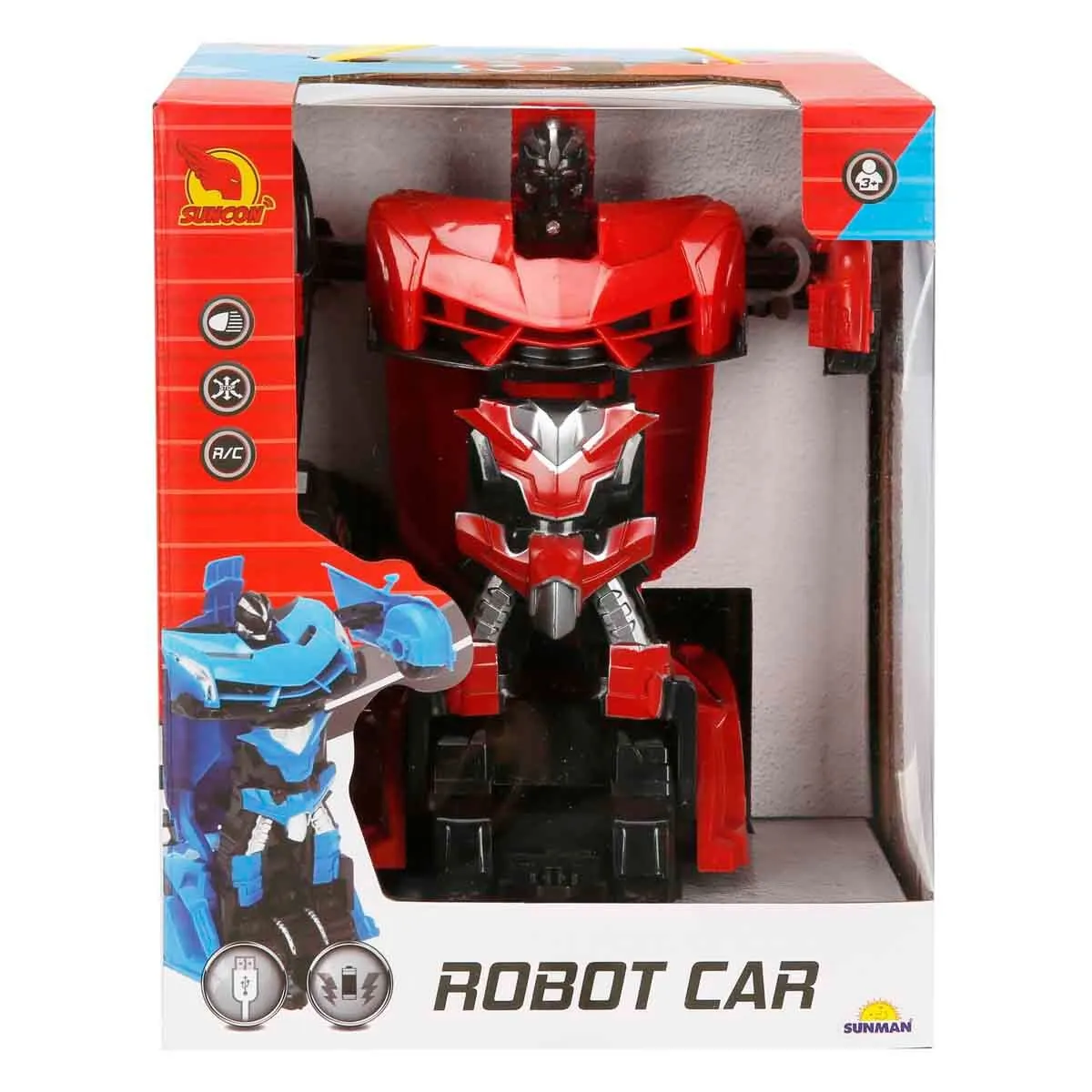 Sun-Yfn-Snc-R C Araba Robot Dönüşebilen Ff Usb (Sun-Yfn-Snc-R C) — görsel 7