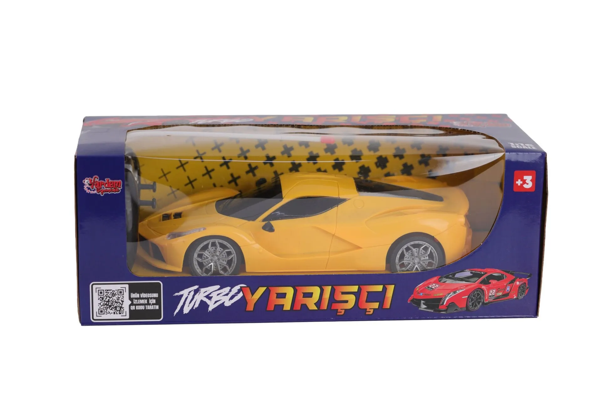 1:16 Turbo Yarışçı Şarjlı Araba — görsel 2