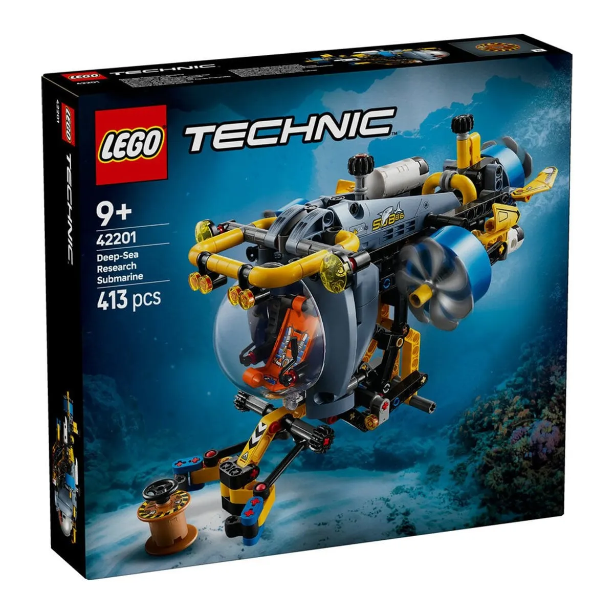 Lego Technic Derin Deniz Araştırma Denizaltısı 413 parça +9 yaş