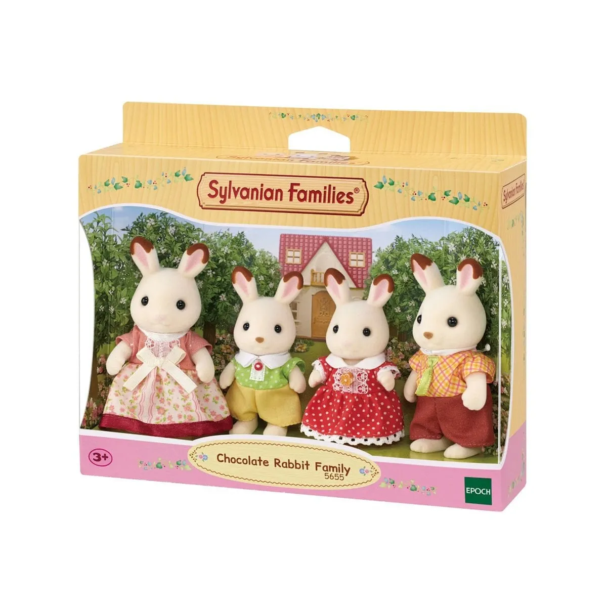Sylvanian Families Çikolata Kulaklı Tavşan Ailesi +3 yaş