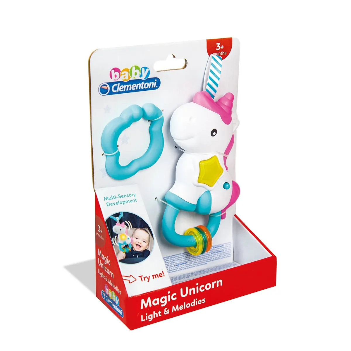 Baby Clementoni - İnteraktif Unicorn Oyuncak +6 ay