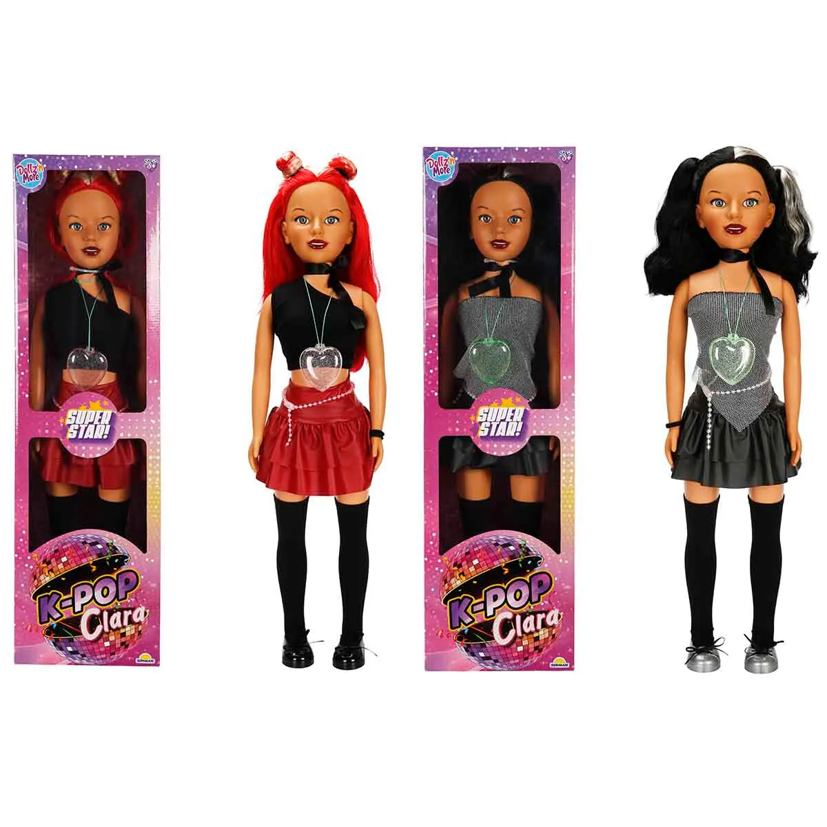K-Pop Clara Super Star Series-1 80 Cm Bebek (SUSABC-DZM-MNK BEBEK CLARA K-POP SUPER STAR SERIES-1 80 CM 2A) — görsel 8