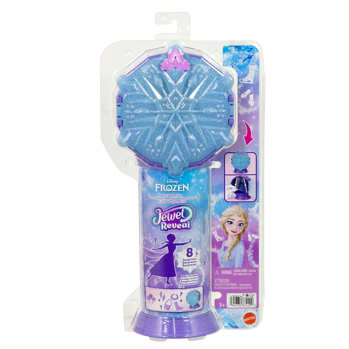 Disney Karlar Ülkesi Sürpriz Takılar Buz Patencisi Elsa — görsel 5