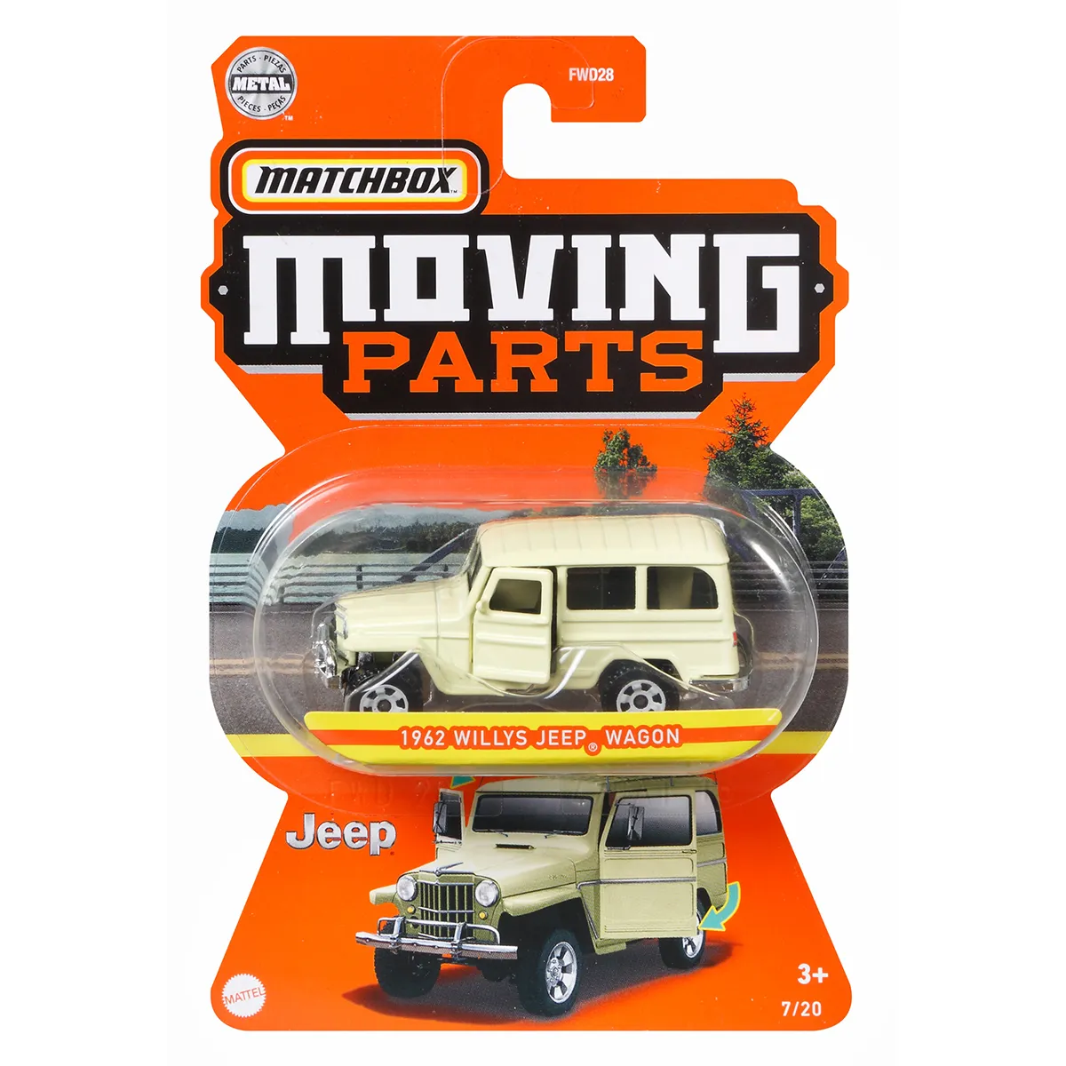 Matchbox 1:64 Açılır Parçalı Arabalar — görsel 2