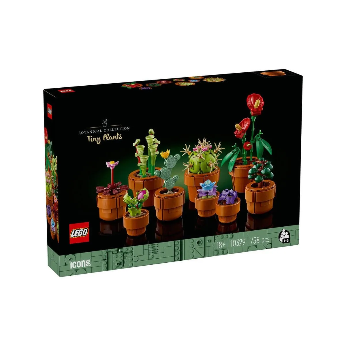 Lego Botanical Collection - Minik Bitkiler 753 parça +18 yaş