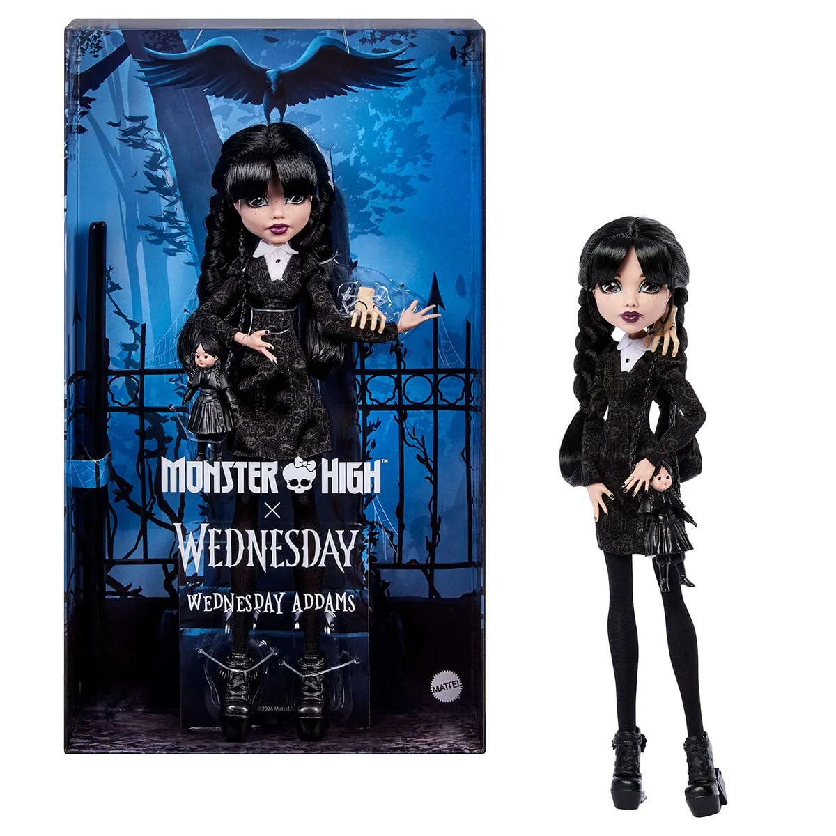 Monster High Wednesday Addams Bebek