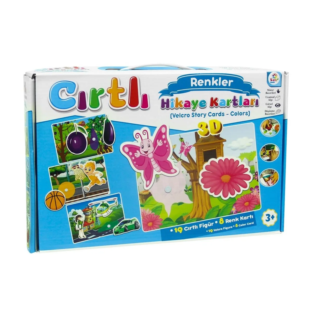 Laço, Cırtlı Hikaye Kartları Renkler