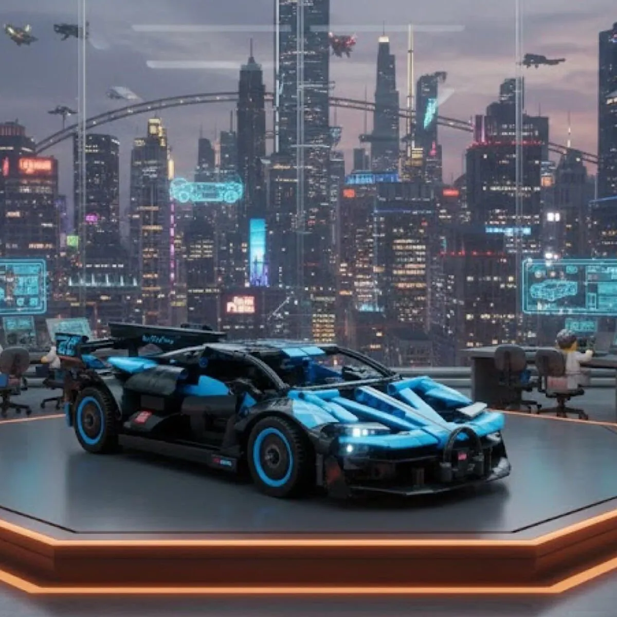 Cada Blue Flame Specter 421 Parça Block Oyuncak — görsel 3