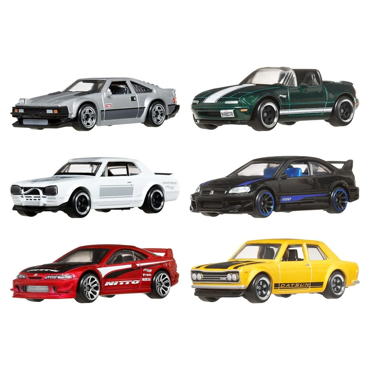Hot Wheels Japon Temalı Çoklu Arabalar
