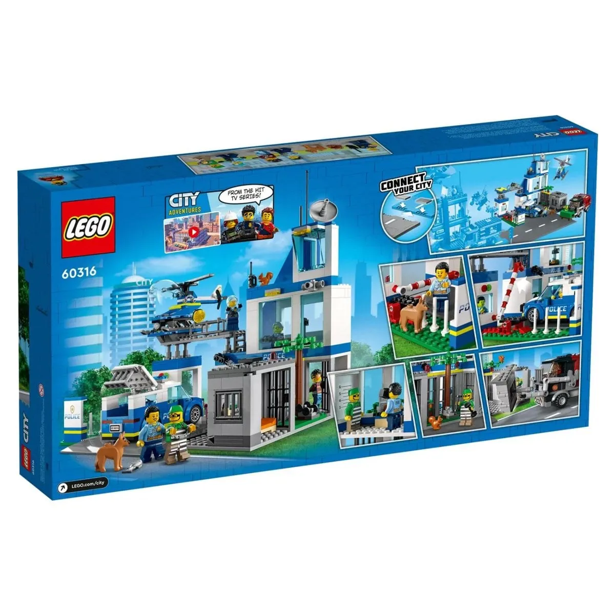 Lego City - Polis Merkezi 668 parça +6 yaş — görsel 5