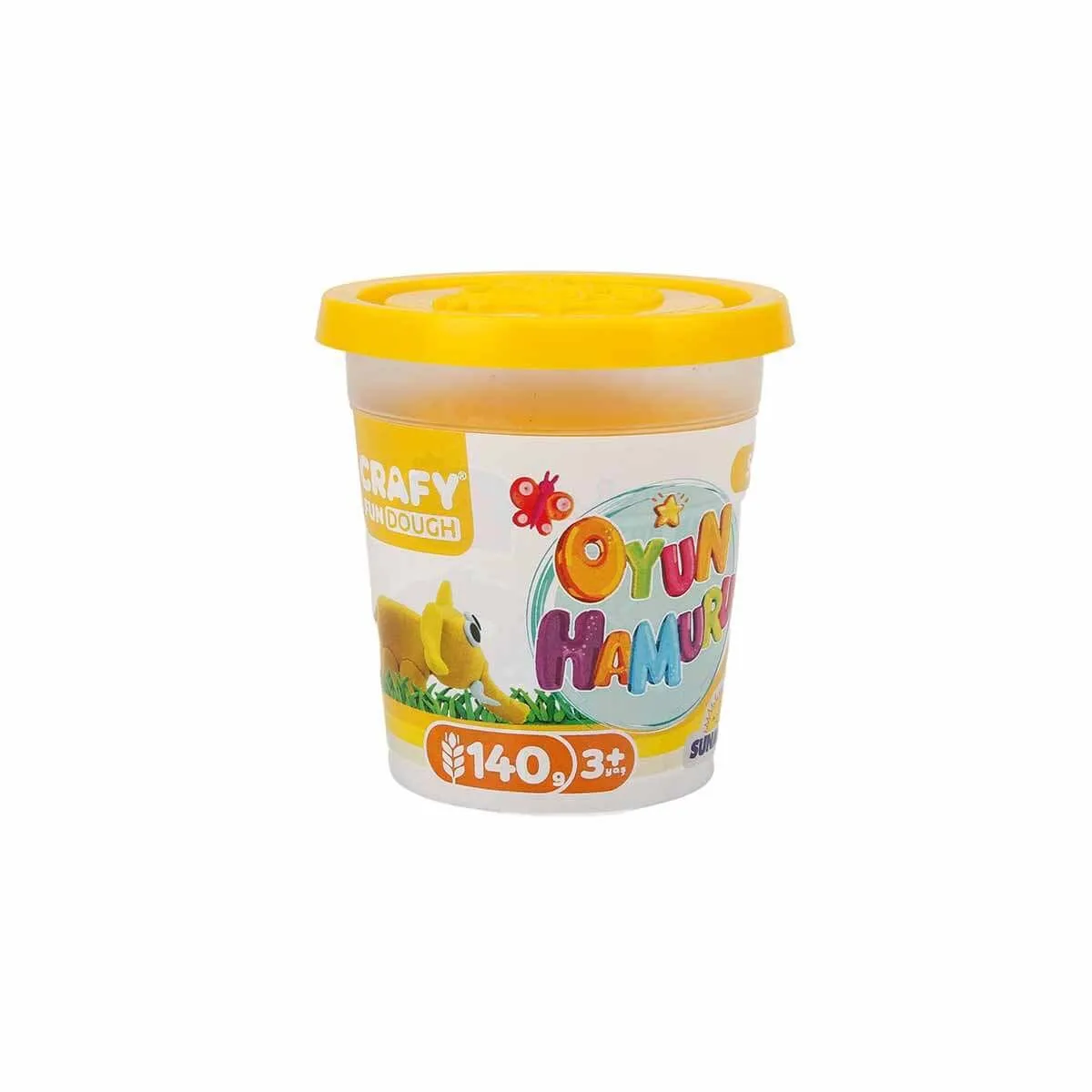 Crafy 4'lü Oyun Hamuru 560 gr. — görsel 5