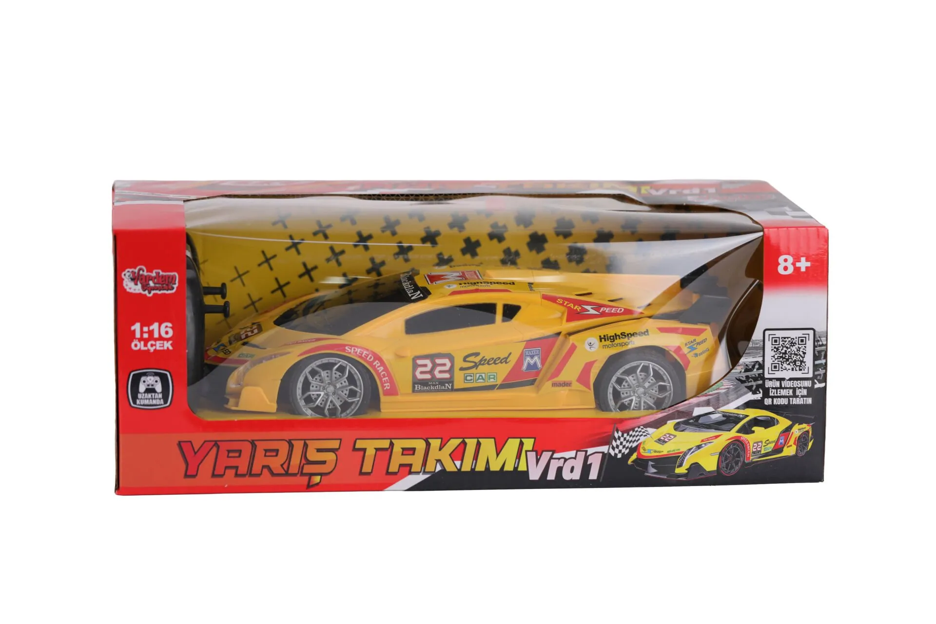 Uk Ff Şarjlı 1 16 Desenli Yarış — görsel 2