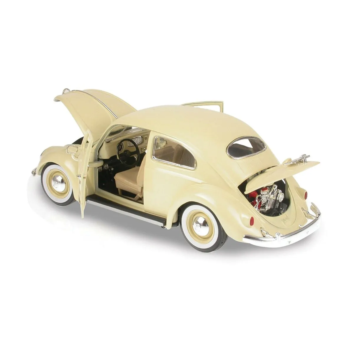 Sunman, 1:18 Volkswagen Kafer Beetle 1955 Model Araba — görsel 6