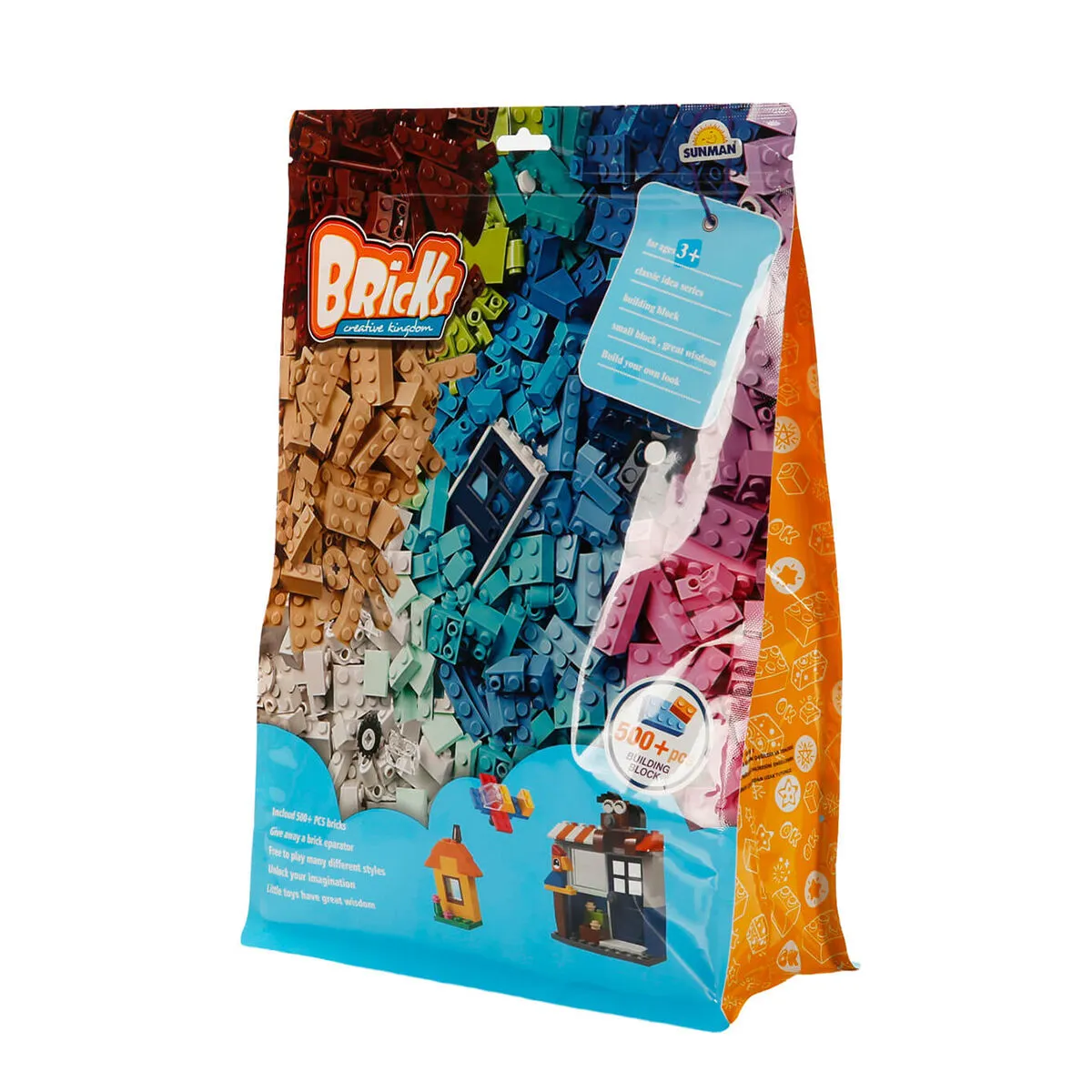 Classic Bricks Yapı Blok Seti 500+ Parça