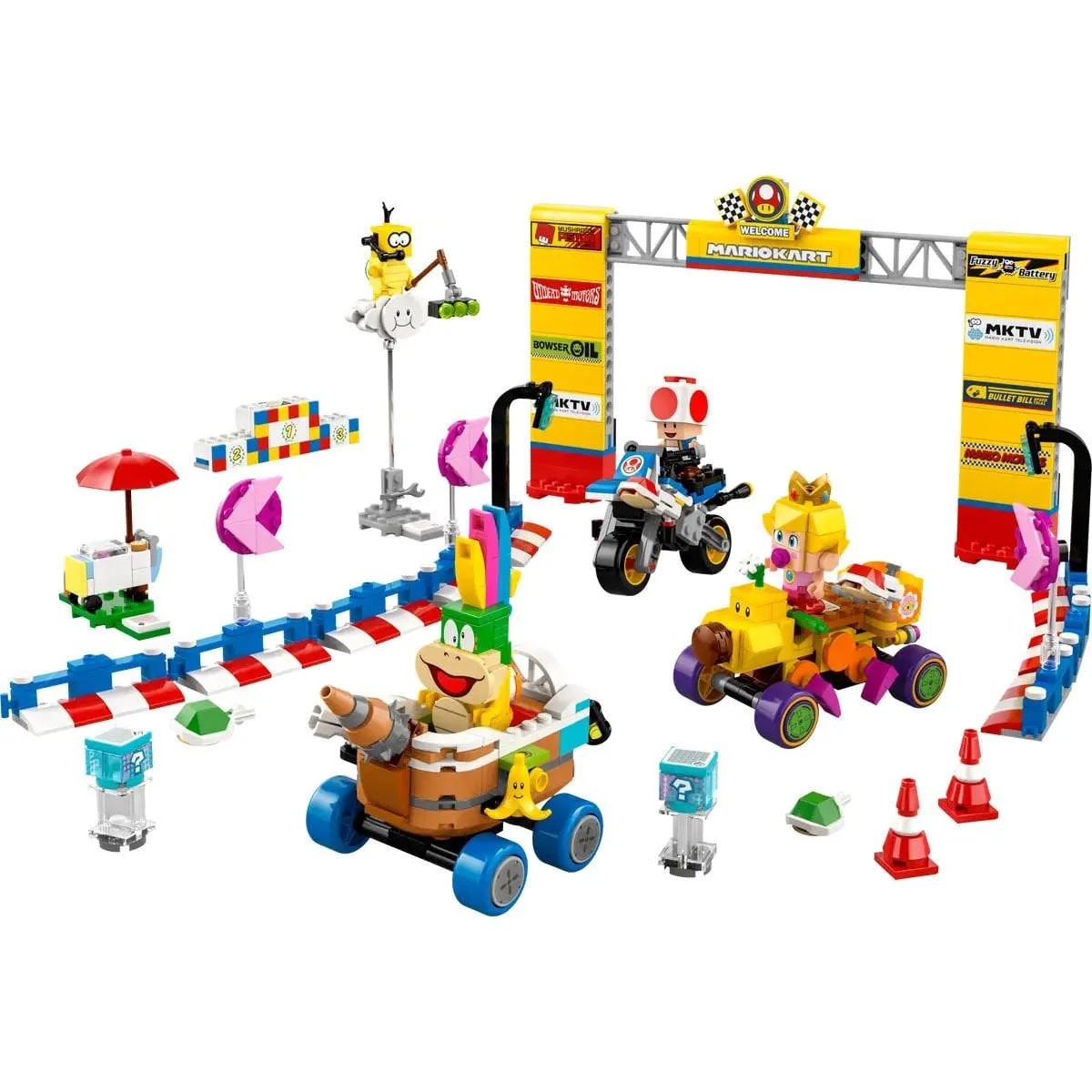 Lego Super Mario - Baby Peach ve Grand Prix Seti 823 parça +8 yaş — görsel 2