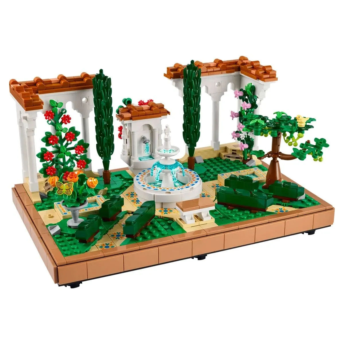 Lego icons Çeşmeli Bahçe - Fountain Garden 1302 parça +18 yaş — görsel 2