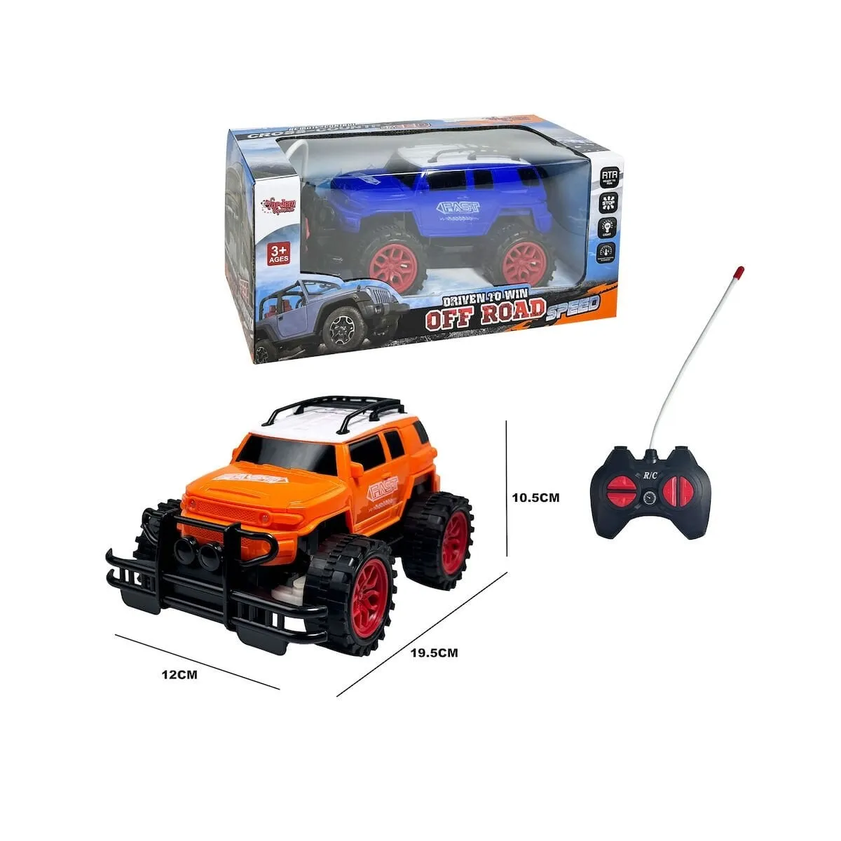 Vardem Uzaktan Kumandalı Işıklı Jeep Cross-Country 1:20 — görsel 4