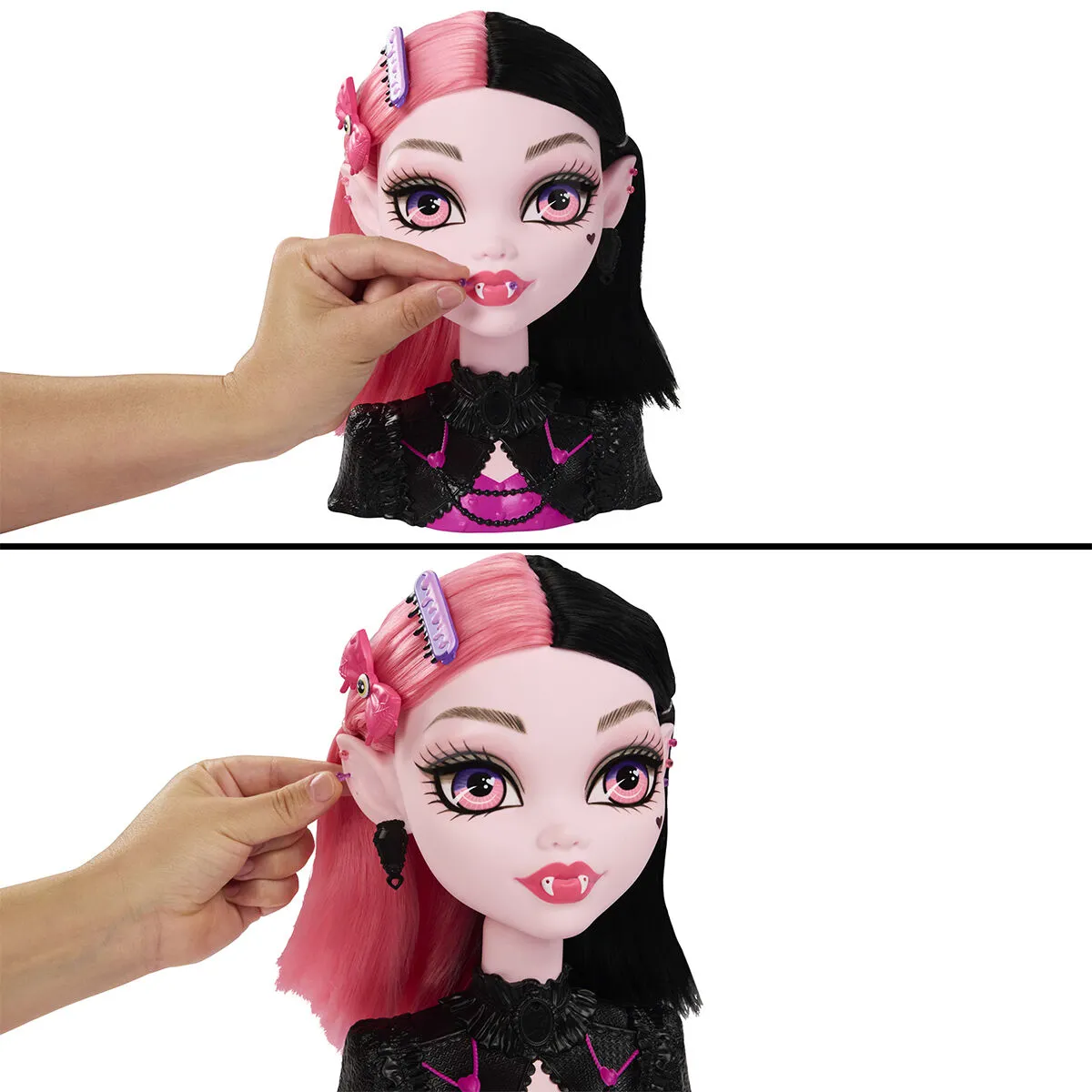 Monster High Draculaura Havalı Saçlar Büstü — görsel 4
