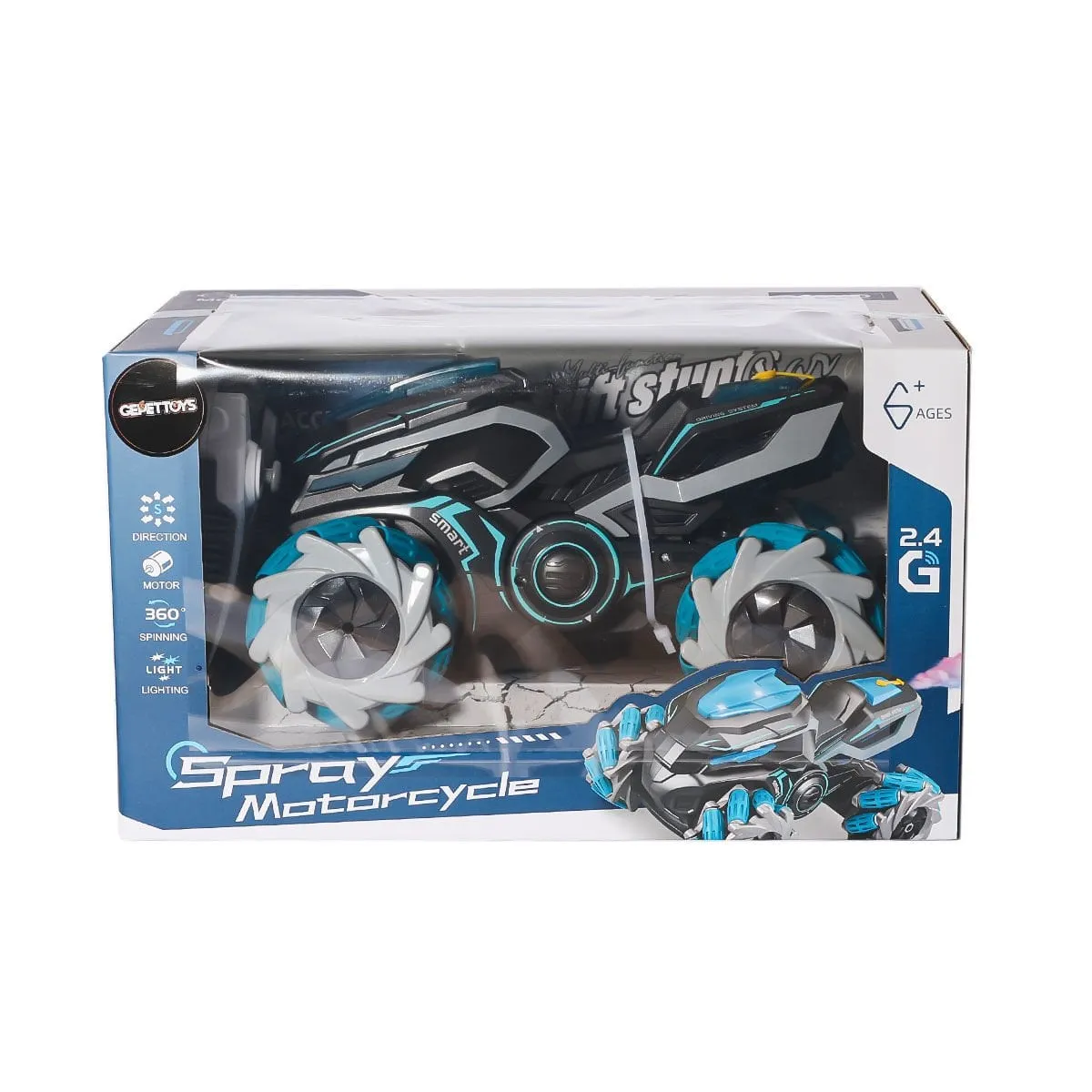 Drift Yapan Duman Çıkartan Motorcycle -Gepettoys