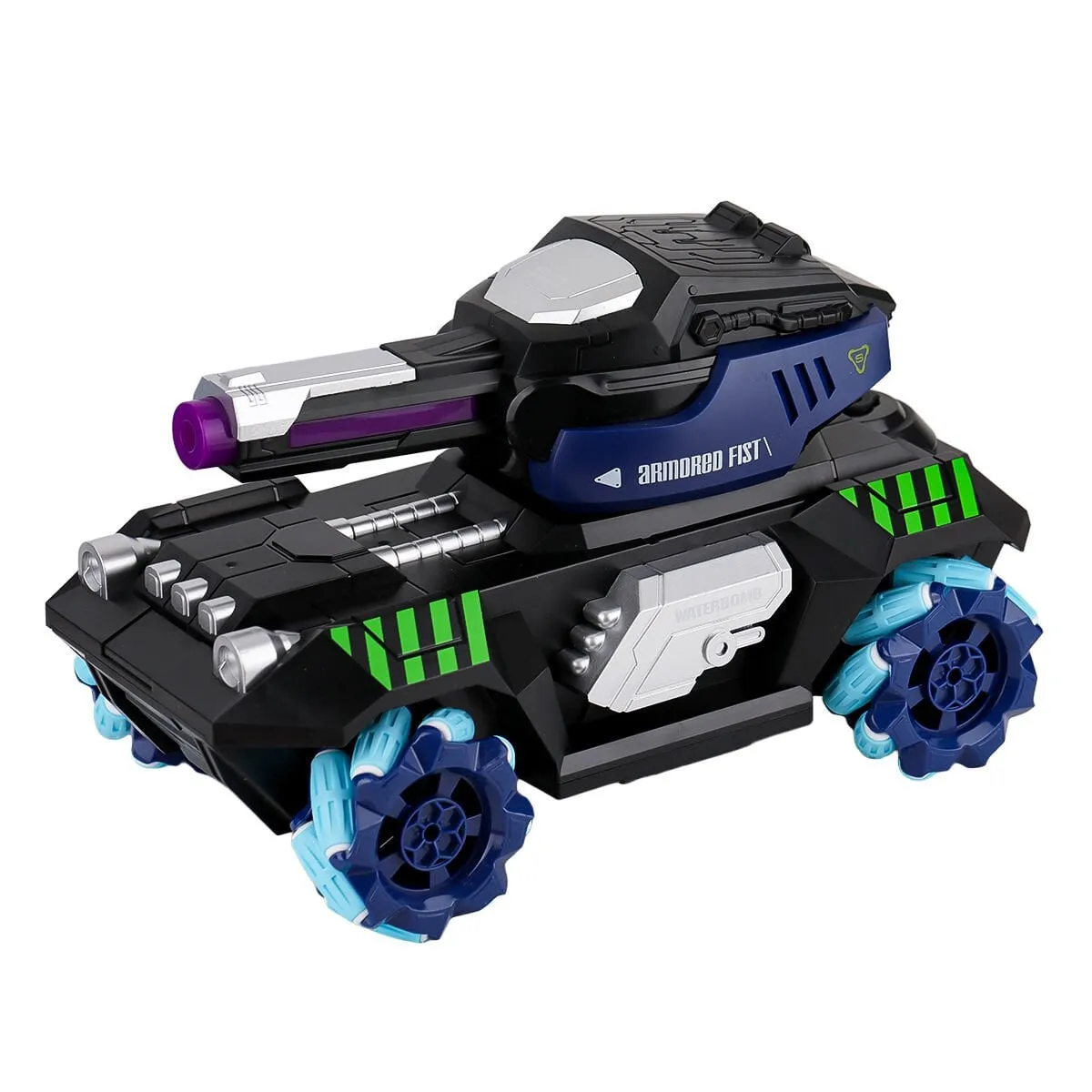 Kumandalı Sesli Işıklı Drift Tank — görsel 3