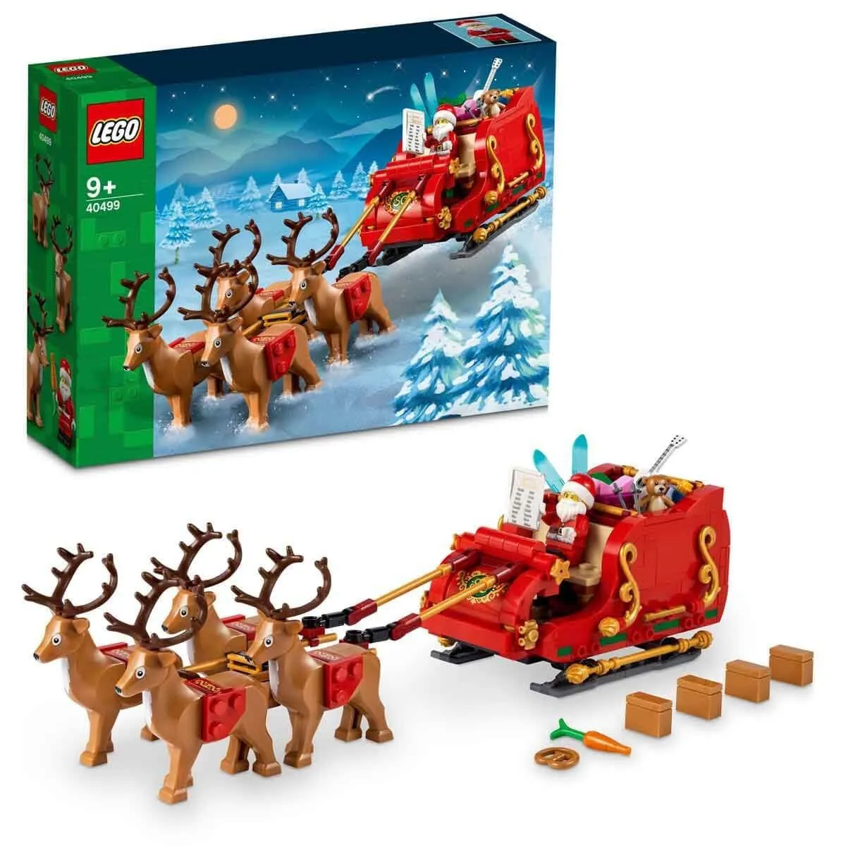 Lego Noel Babanın Kızağı 343 parça +9 yaş