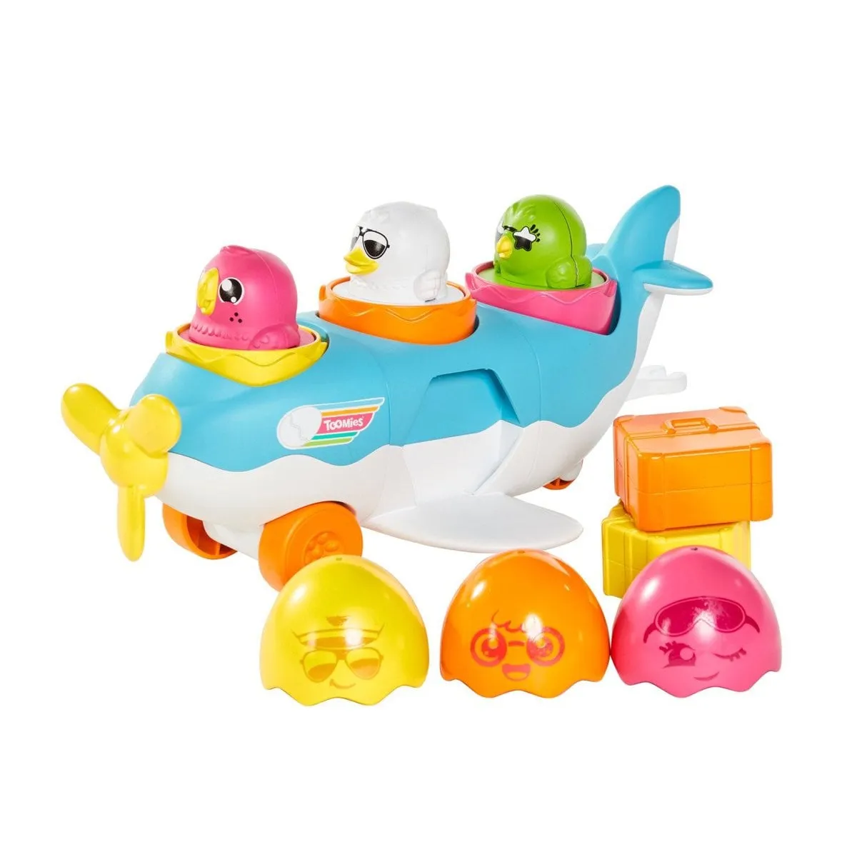 Tomy - 2si1 arada Uçak ve Saklambaçlı Yumurtalar 12-36 ay — görsel 2